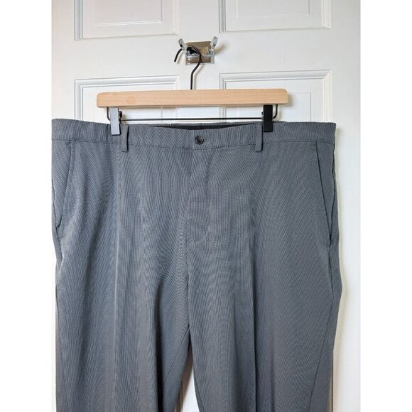 Greg Norman Grey and Black Houndstooth Performance Golf Pants Men's Sz 40 x 29 - Picture 6 of 14